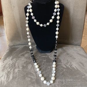 Long Multi-Bead Necklace